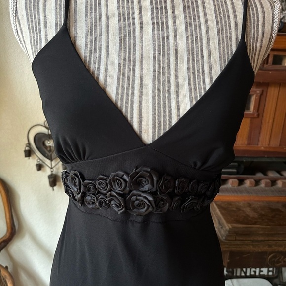 Vintage black mini dress - Picture 3 of 4